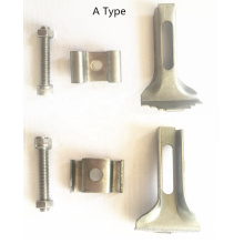 Sujetadores de clips de rejilla de acero para rejillas de barras de acero Abrazaderas fijas
